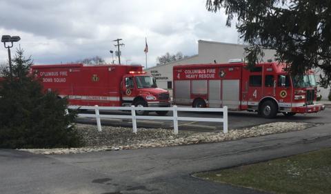 Ohio 03092018 - Two people were under medical evaluation after liquid was found in a suspicious letter.