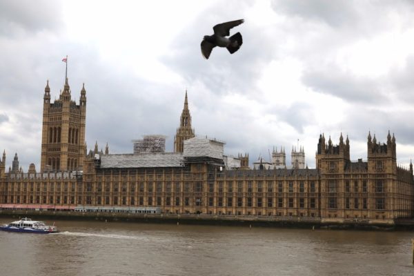 UK 03122018 UK Parliament Police examine a series of new suspicious packages