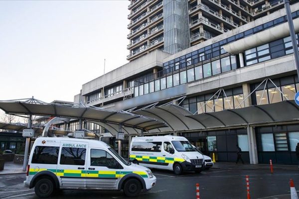 UK 03122018 - 2 in hospital after suspicious package at MP office