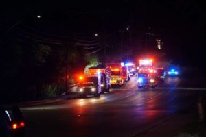 Hazmat response to a "Postal Terrorism" white powder letter in San Antonio