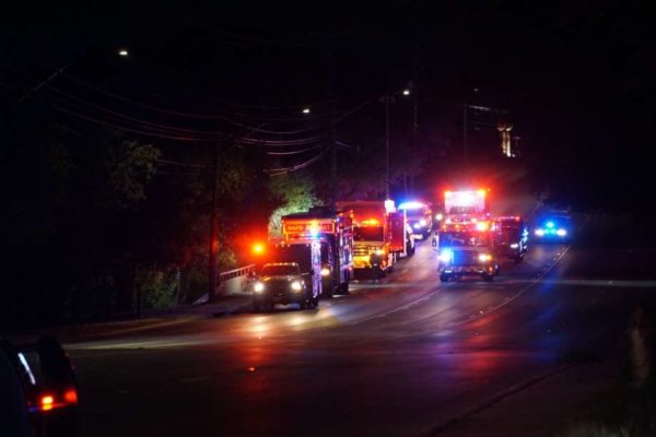 Hazmat response to a white powder letter in San Antonio, TX