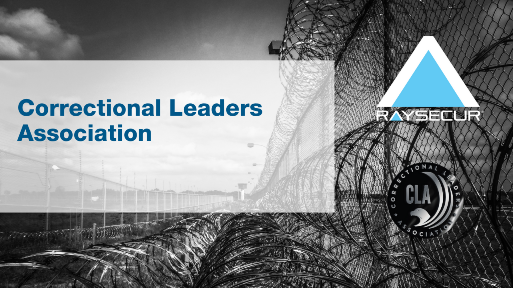 Prison walls with Correctional Leaders Association title