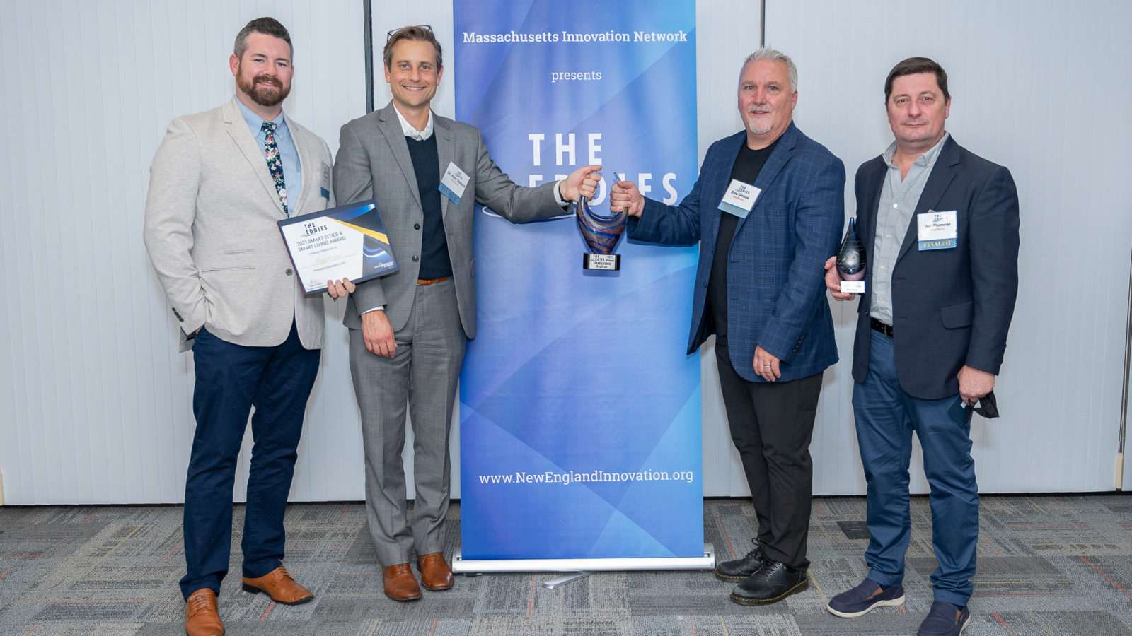 Winners of the Eddies Innovation Awards 2021