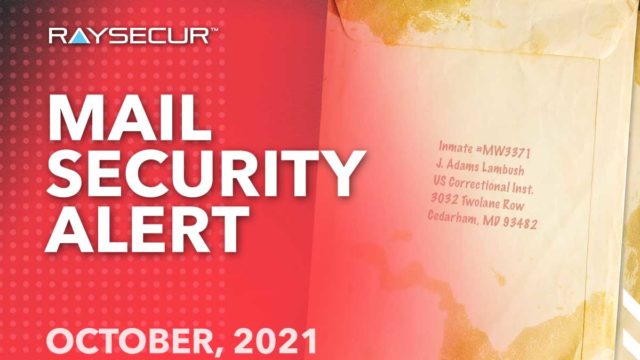 RaySecur, Mail Security Alert from October 2021