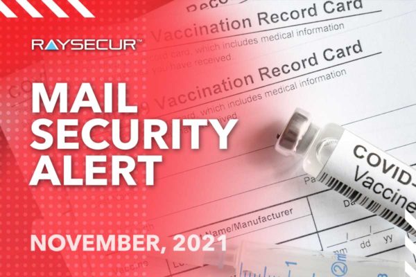 RaySecur Mail Security Alert 2021 November Report