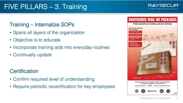 Five Pillars of Mail Security - #3: Training.