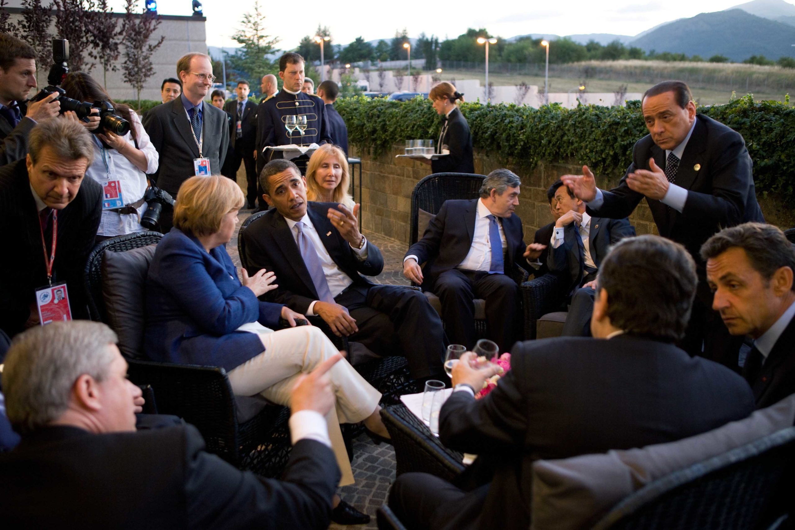 Mail Security Case Study G8 Leaders Outdoors Talking