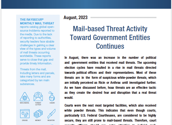 August 2023 Mail Security Alert, Mail-based threat activity toward government entities continues