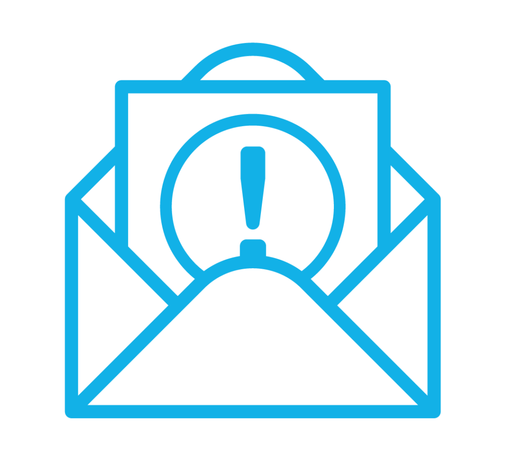 Threat Letter Icon
