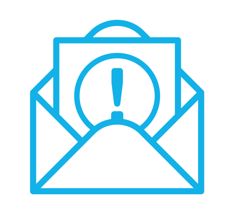 Threat Letter Icon